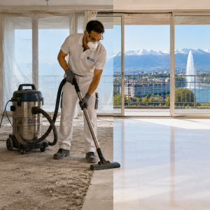 Nettoyage après travaux à Genève : pourquoi c'est indispensable